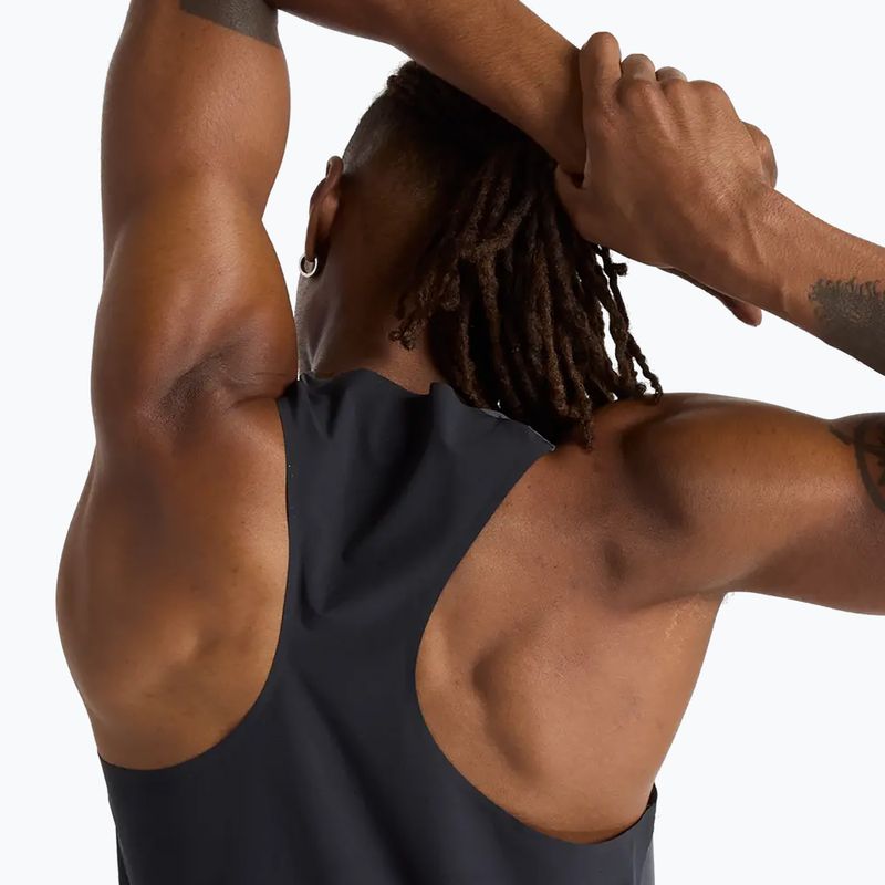 Vyriškas bėgimo tank topas New Balance Race Day Tank graphite 5