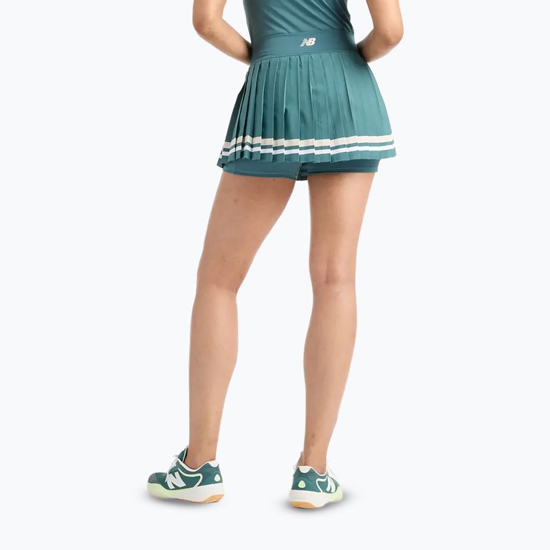Moteriškas teniso sijonas New Balance Tournament Novelty W new spruce 3