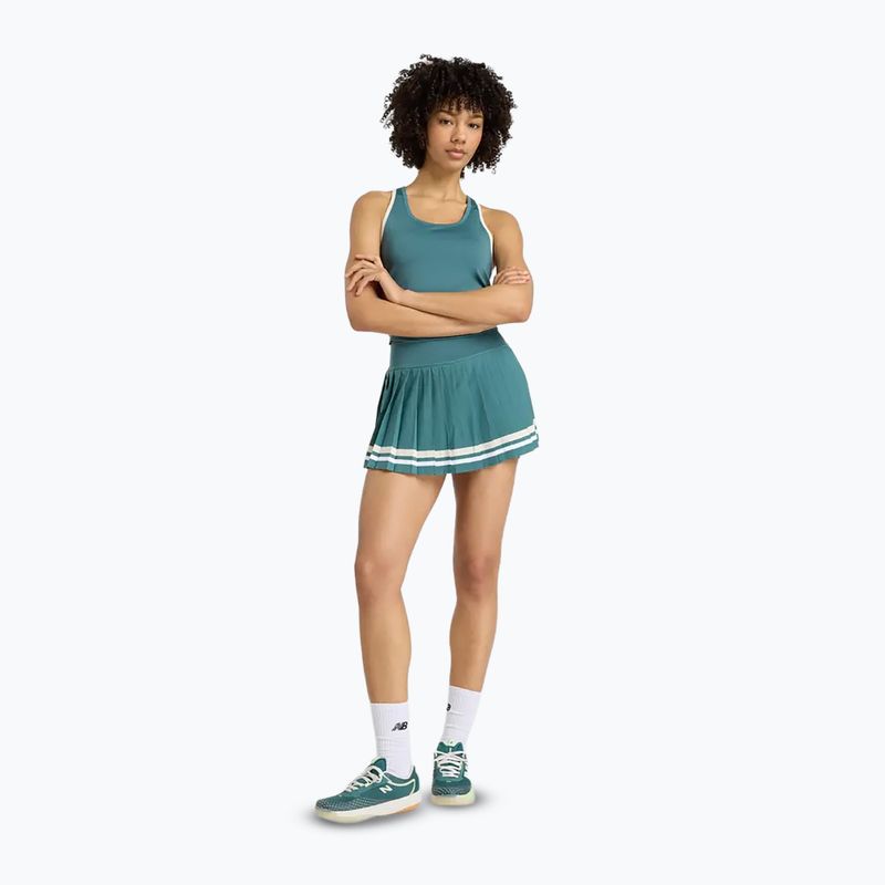 Moteriški teniso marškinėliai New Balance Tournament Novelty Tank W new spruce 2