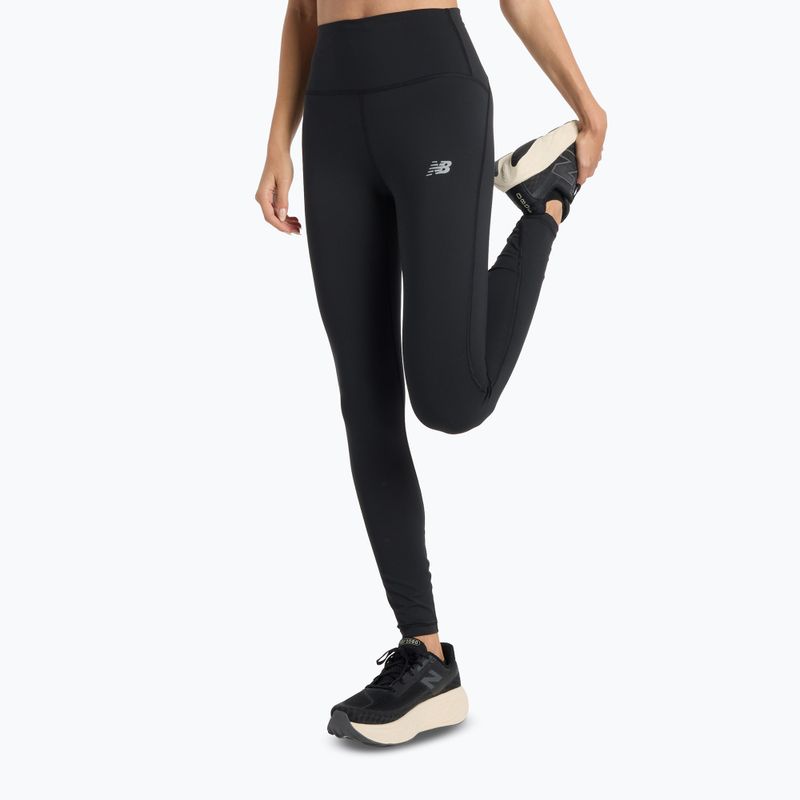Moteriškos bėgimo tamprės New Balance Harmony High Rise black 5