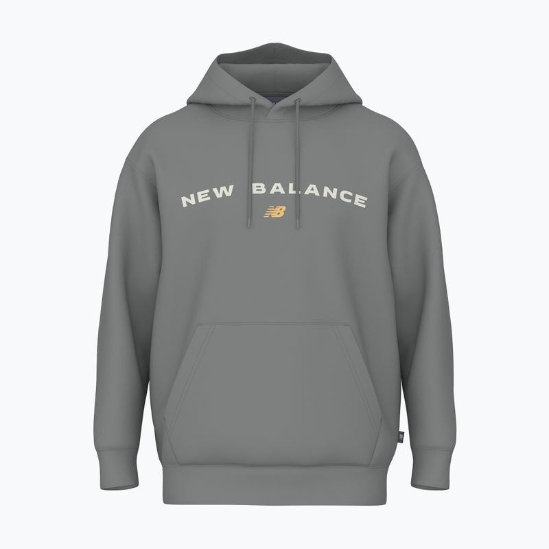 Vyriškas džemperis New Balance Reimagine Fleece Hraphic Hoody slategrey