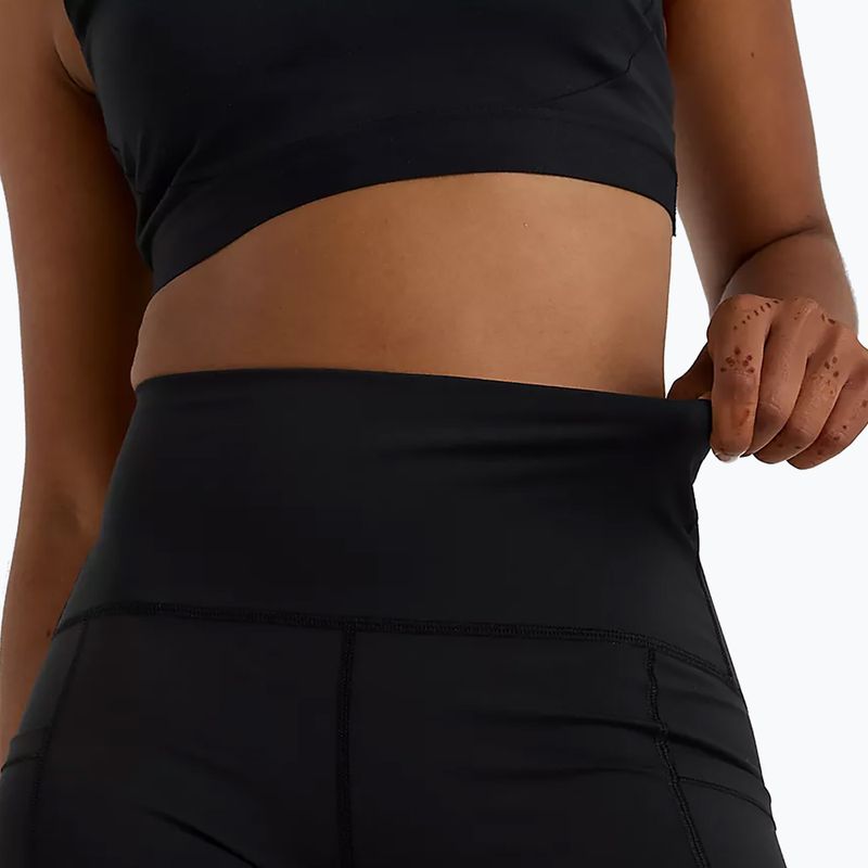 Moteriški bėgimo šortai New Balance Sleek Pocket High Rise black 6