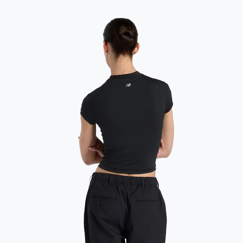 Moteriški marškinėliai New Balance Define Fitted black 3