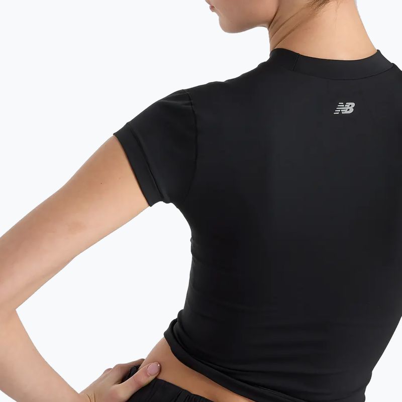 Moteriški marškinėliai New Balance Define Fitted black 6