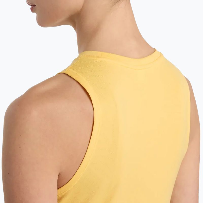 Moteriškas bėgimo tank topas New Balance Jacquard Slim Tank clementine 6
