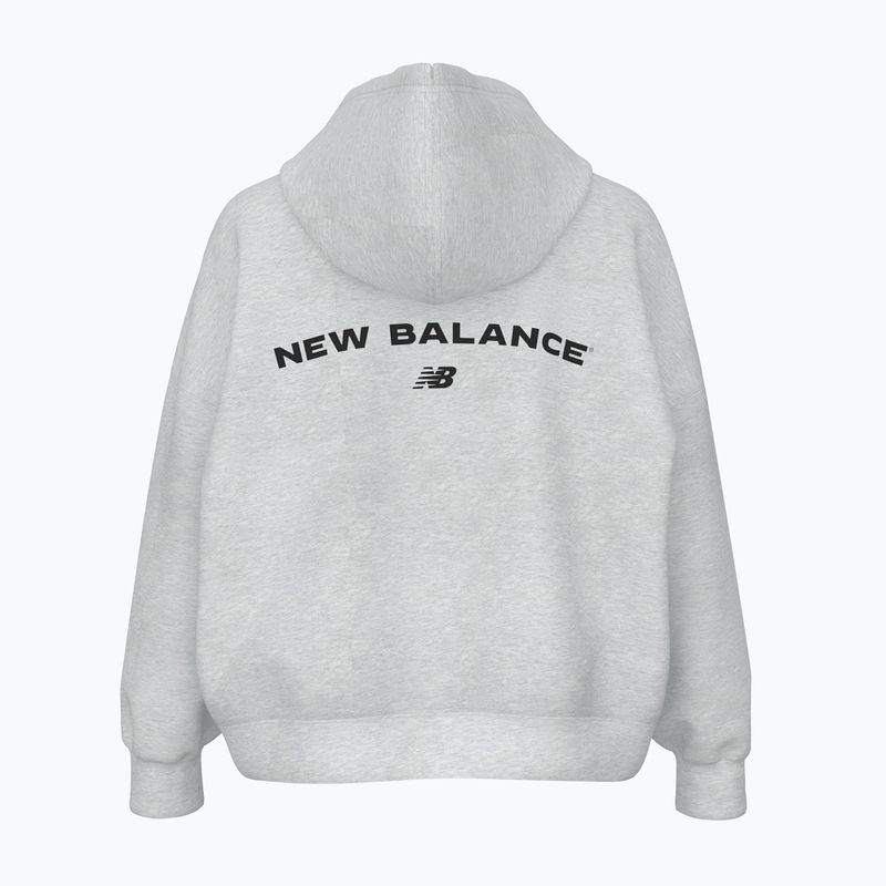 Moteriškas džemperis New Balance Reimagine Fleece Hoodie ashheath 2