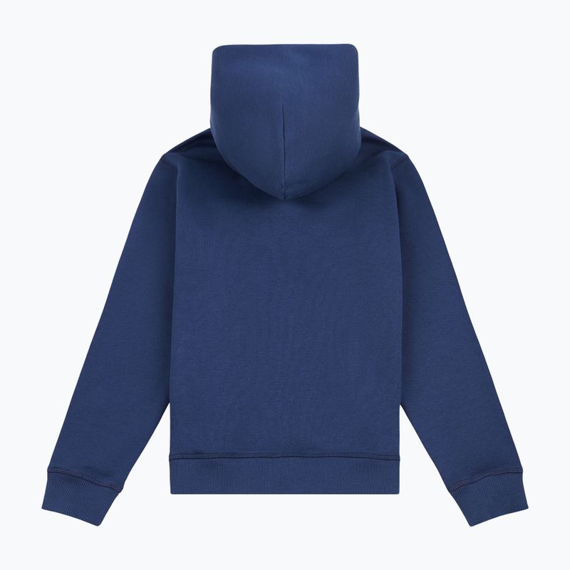 Vaikiškas džemperis New Balance Brush Back Small Logo Full Zip Hoodie nb navy 2