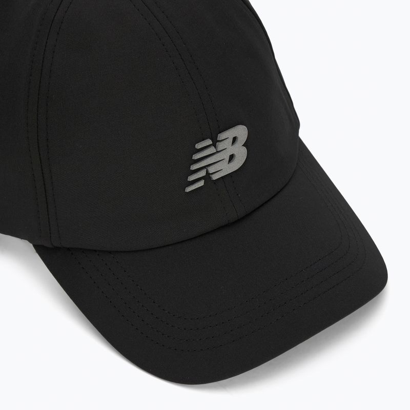 Kepuraitė su snapeliu New Balance 5 Panel Performance V 2.0 black 3
