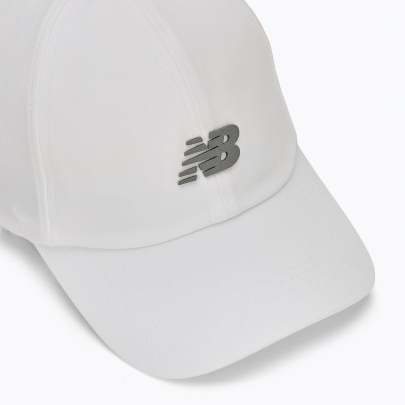 Kepuraitė su snapeliu New Balance 5 Panel Performance V 2.0 white 3