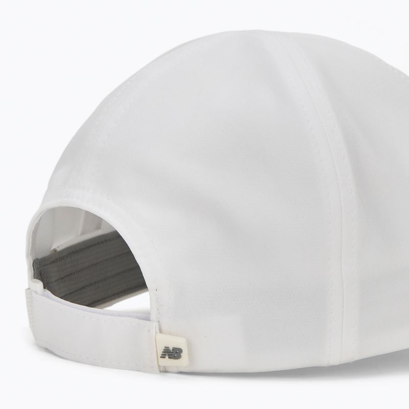 Kepuraitė su snapeliu New Balance 5 Panel Performance V 2.0 white 4