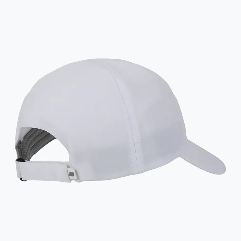 Kepuraitė su snapeliu New Balance 5 Panel Performance V 2.0 white 2