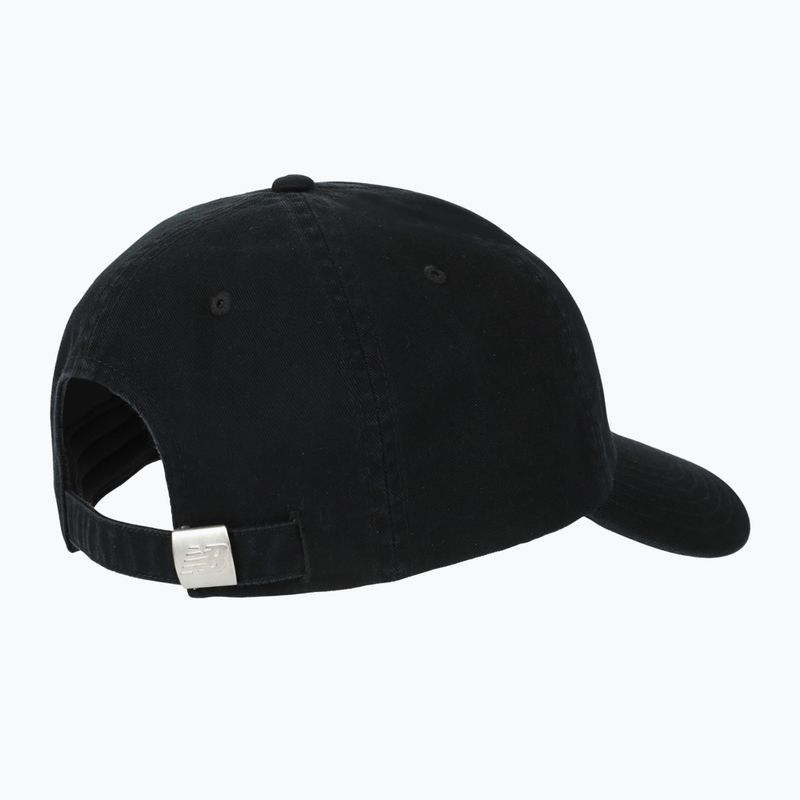 Kepurė su snapeliu New Balance 6 Panel Classic V 2.0 black 2