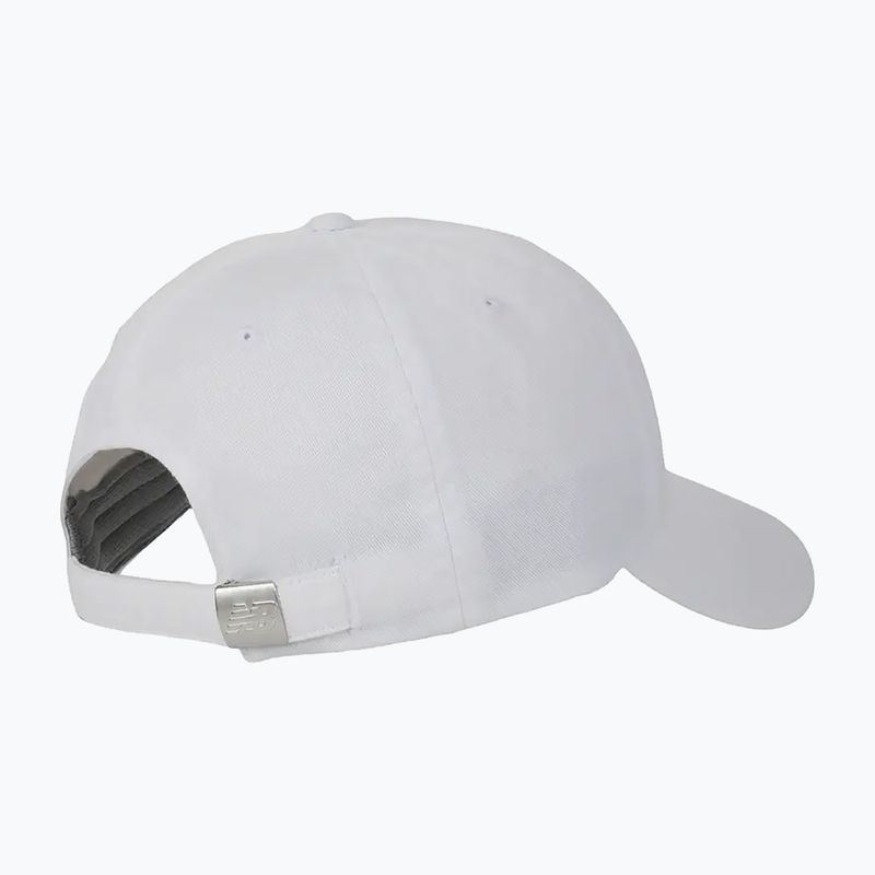 Kepuraitė su snapeliu New Balance 6 Panel Classic V 2.0 white 2