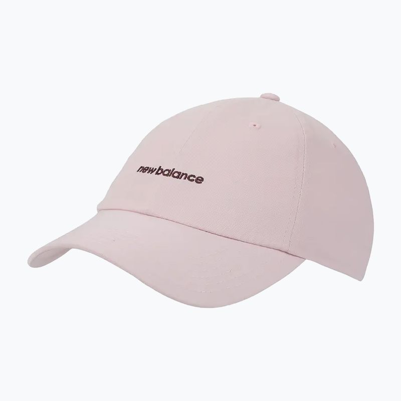 Moteriška kepuraitė su snapeliu New Balance 6 Panel Linear Logo rosesugar
