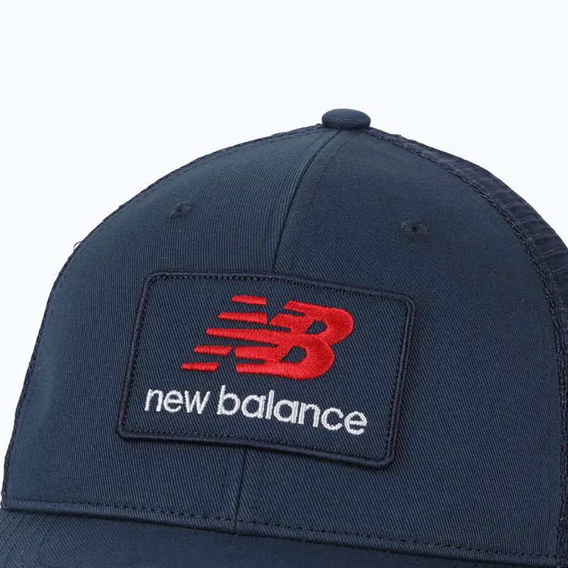 Kepuraitė su snapeliu New Balanc Sacked Patch Logo Trucker nb navy 3