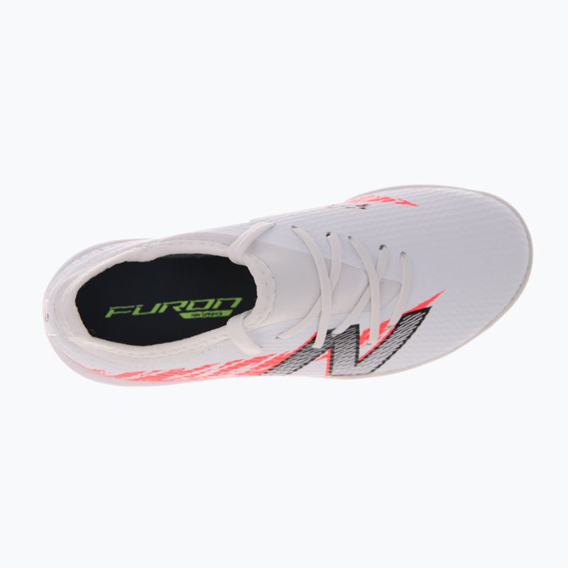 Vaikiški futbolo batai New Balance Furon Team V8 Jr TF white 11