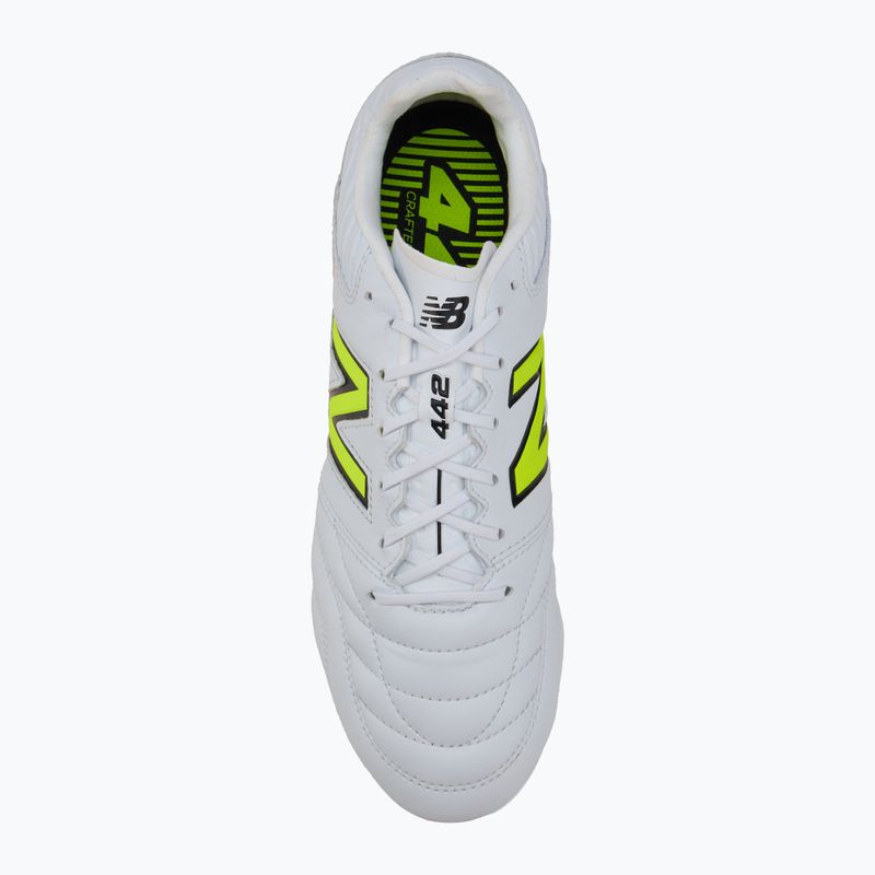 Vyriški futbolo batai New Balance 442 Pro V2 FG white 5