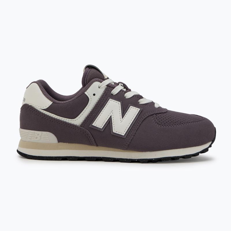 Batai New Balance 574's V1 dark ice wine 2