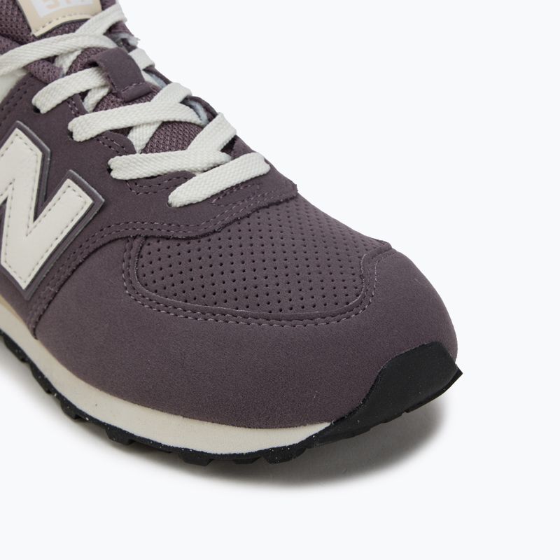 Batai New Balance 574's V1 dark ice wine 7