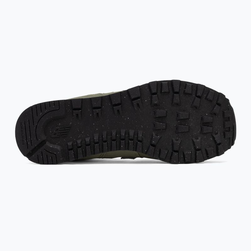 Batai New Balance 574's V1 dark olivine 4