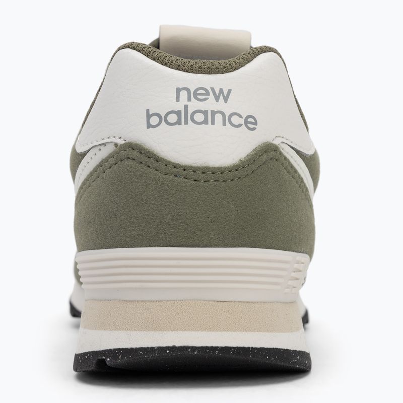 Batai New Balance 574's V1 dark olivine 6