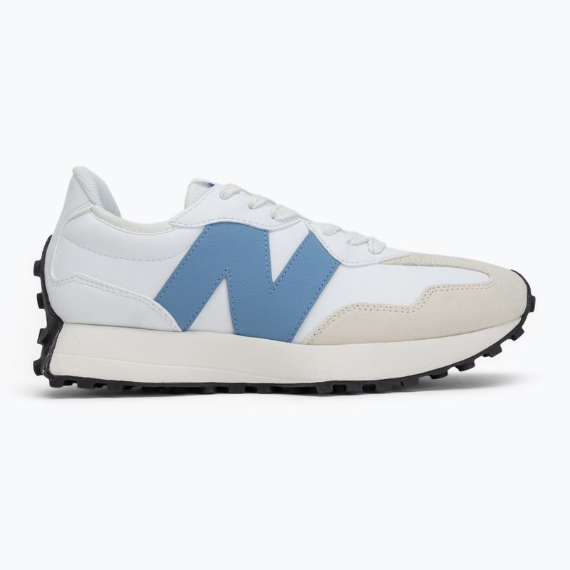 New Balance 327's V1 white/blue lagoon batai 2