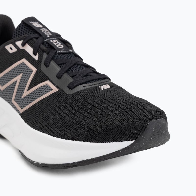 Moteriški bėgimo batai New Balance Fresh Foam 520's V9 black/castlerock/silver metallic 7