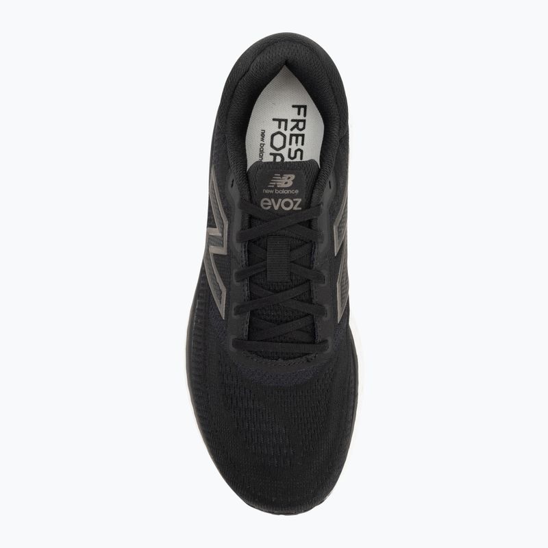 Vyriški bėgimo batai New Balance Fresh Foam X Evoz v4 black 5