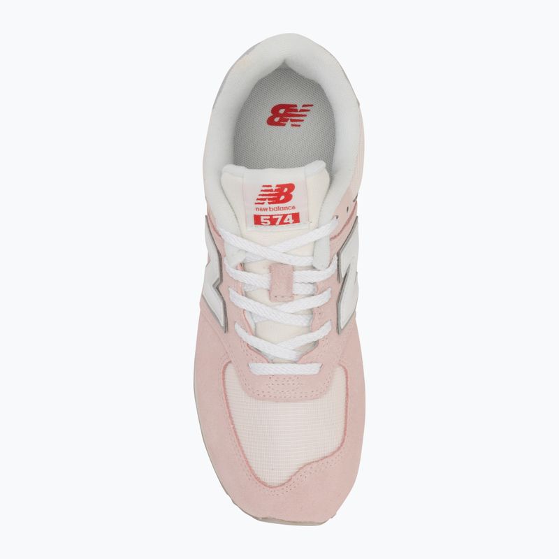 Batai New Balance 574's V1 shell pink 5