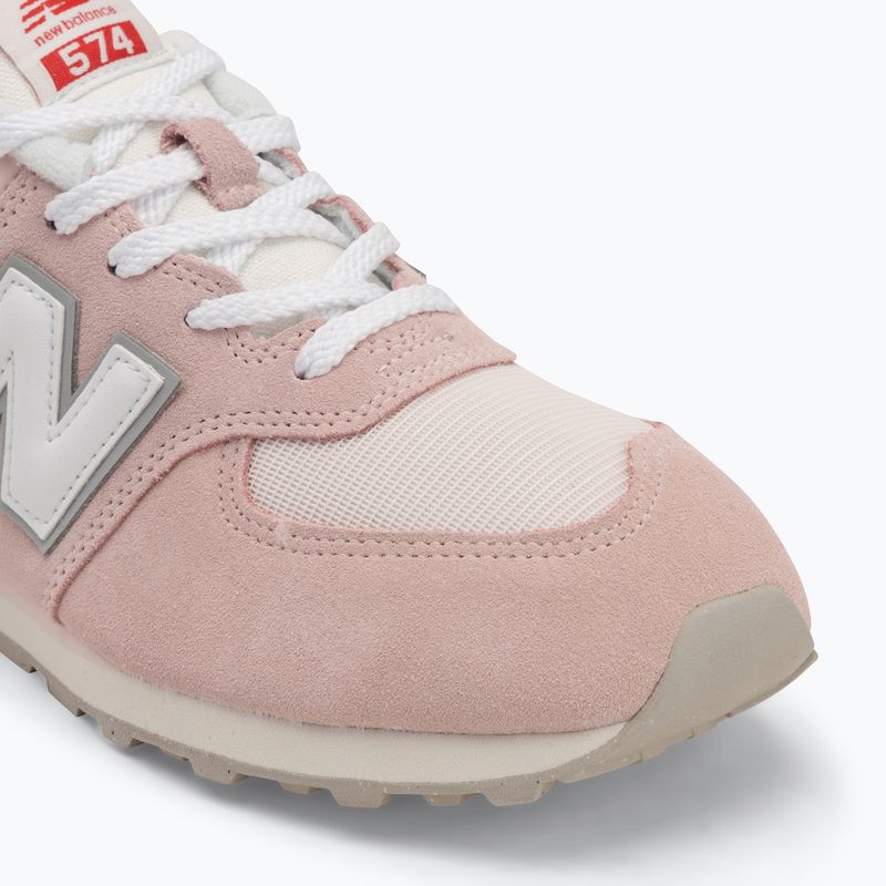 Batai New Balance 574's V1 shell pink 7