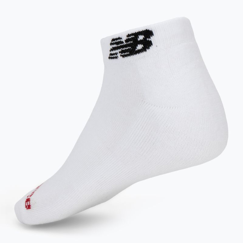 Kojinės New Balance Everyday Low Cut 6 pairs white 3