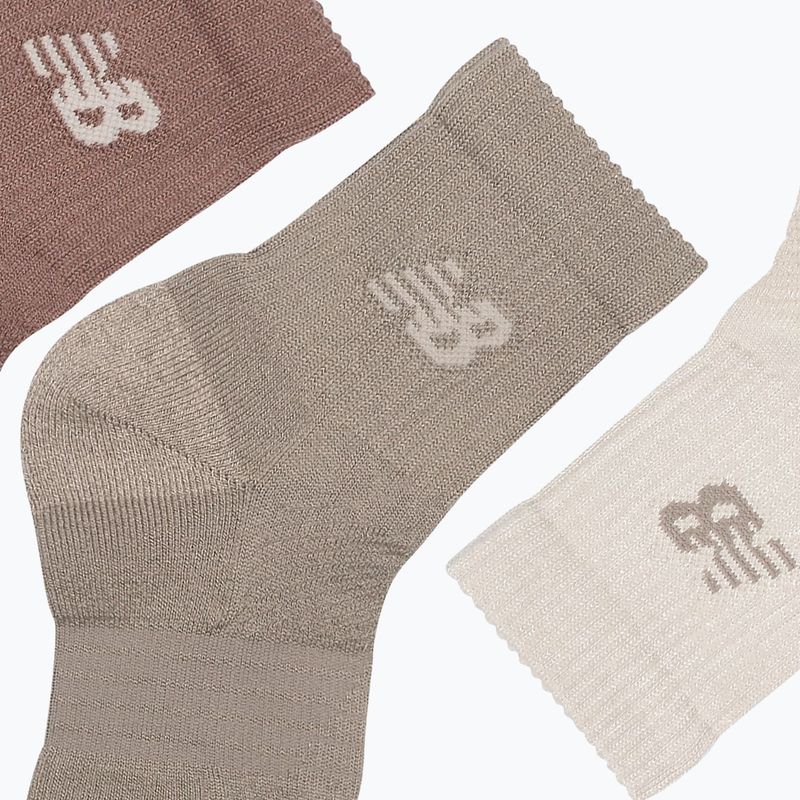 Kojinės New Balance Active Cushion Quarter 3 pairs print / pattern / misc 4