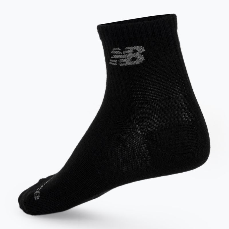 Kojinės New Balance Performance Basic Ankle 2 pairs black/white 2