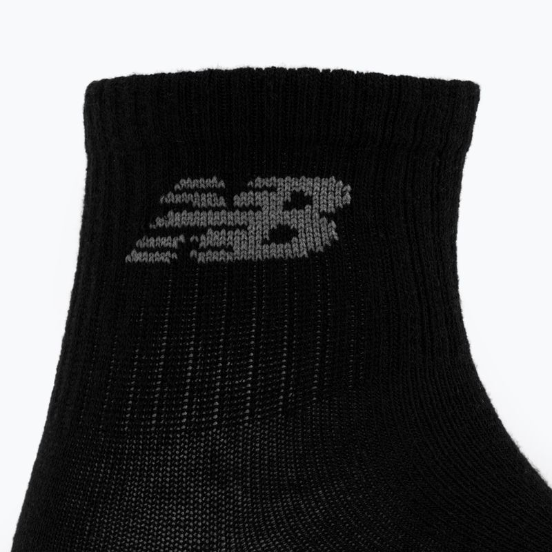 Kojinės New Balance Performance Basic Ankle 2 pairs black/white 3