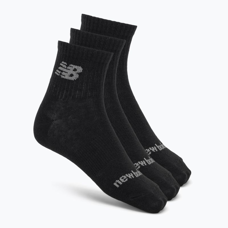 Kojinės New Balance Performance Basic Ankle 3 pairs black/white