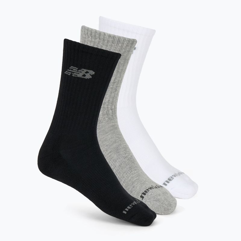 Kojinės New Balance Performance Basic Crew 3 Pack white multi