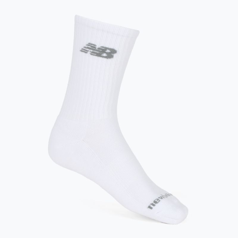 Kojinės New Balance Performance Basic Crew 3 Pack white multi 3