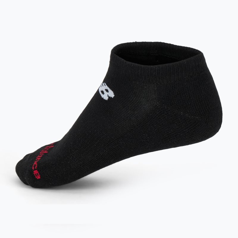 Kojinės New Balance Everyday No Show 3 poros juodos spalvos 2