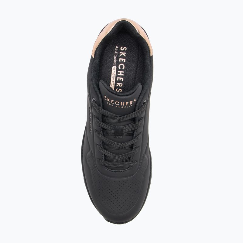 Moteriški batai SKECHERS Uno Wedge Hi Steps black/rose gold 5