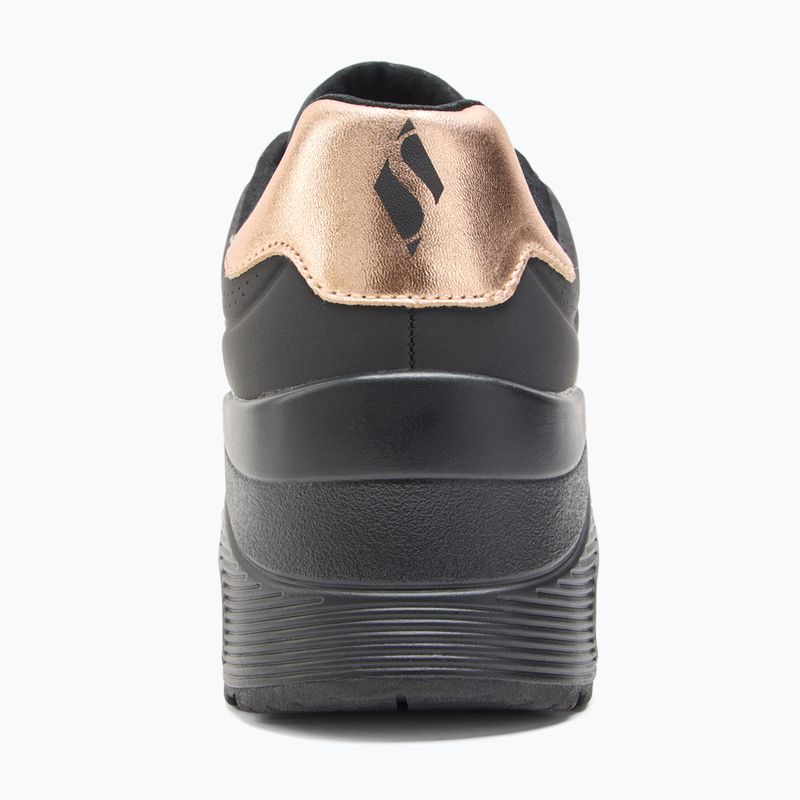 Moteriški batai SKECHERS Uno Wedge Hi Steps black/rose gold 6
