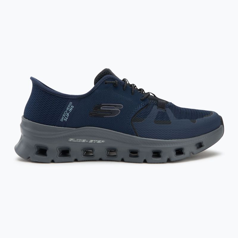 Vyriški batai SKECHERS Glide-Step Pro tamsiai mėlyni/pilki 2