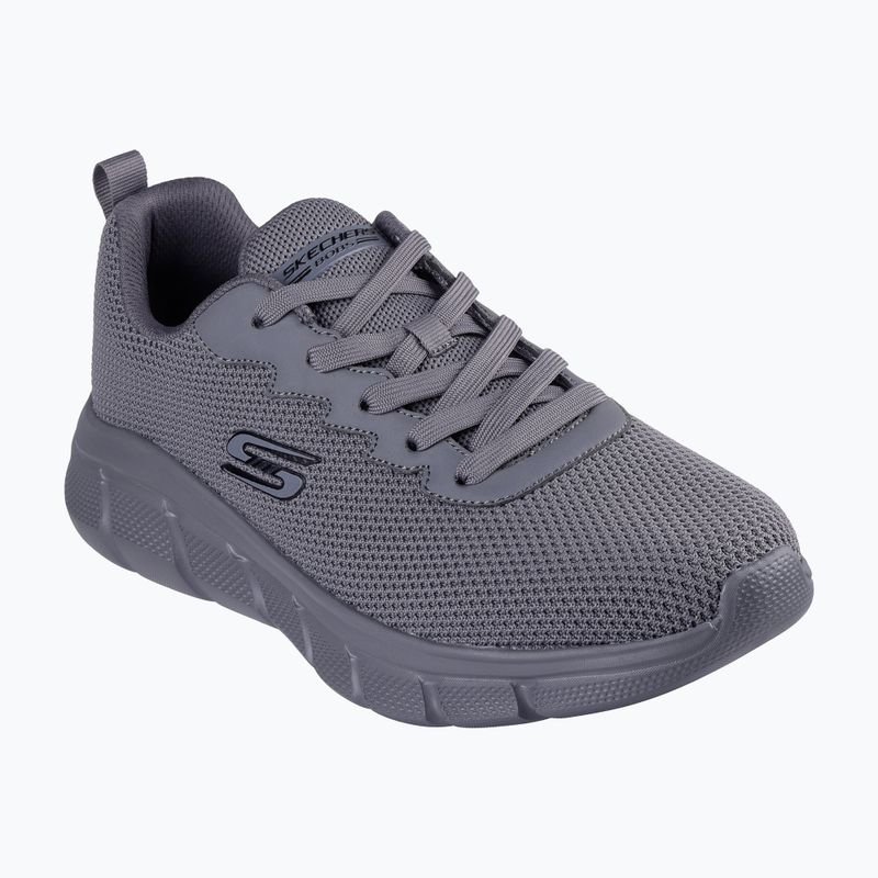 Vyriški batai SKECHERS Bobs B Flex Chill Edge dark grey 8