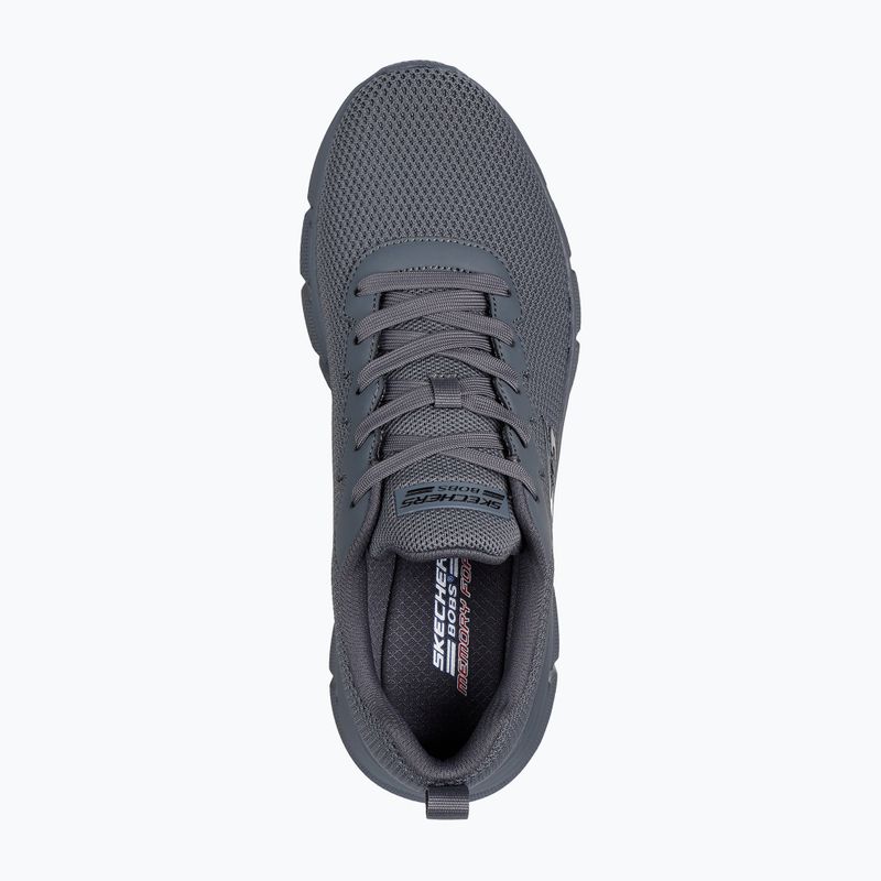 Vyriški batai SKECHERS Bobs B Flex Chill Edge dark grey 12