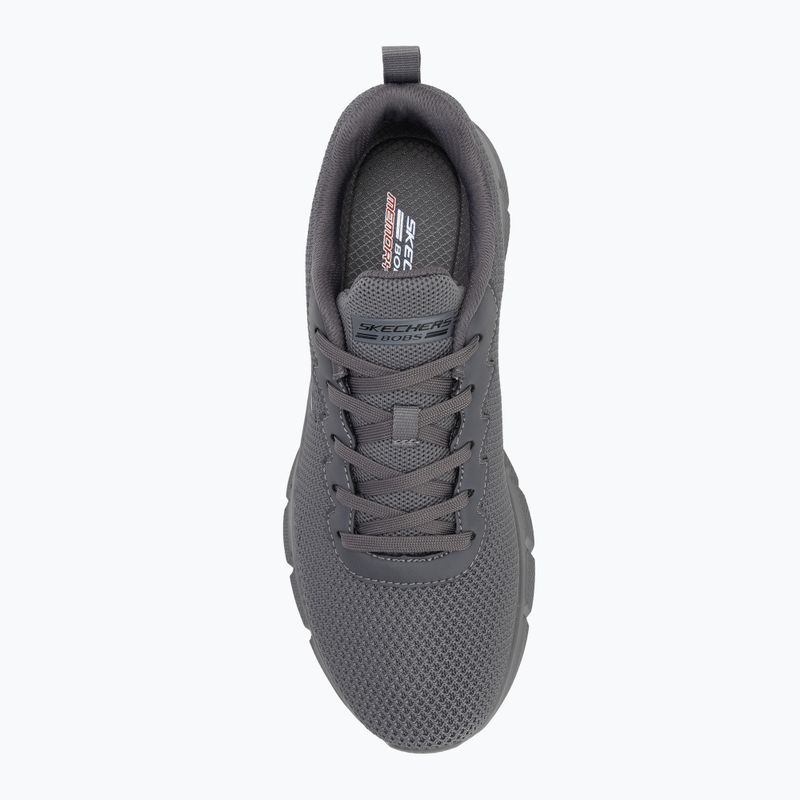 Vyriški batai SKECHERS Bobs B Flex Chill Edge dark grey 5