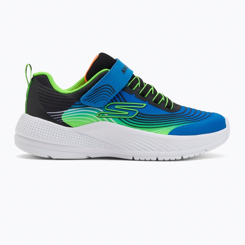 Vaikiški batai Skechers Microspec Advance blue/lime 2