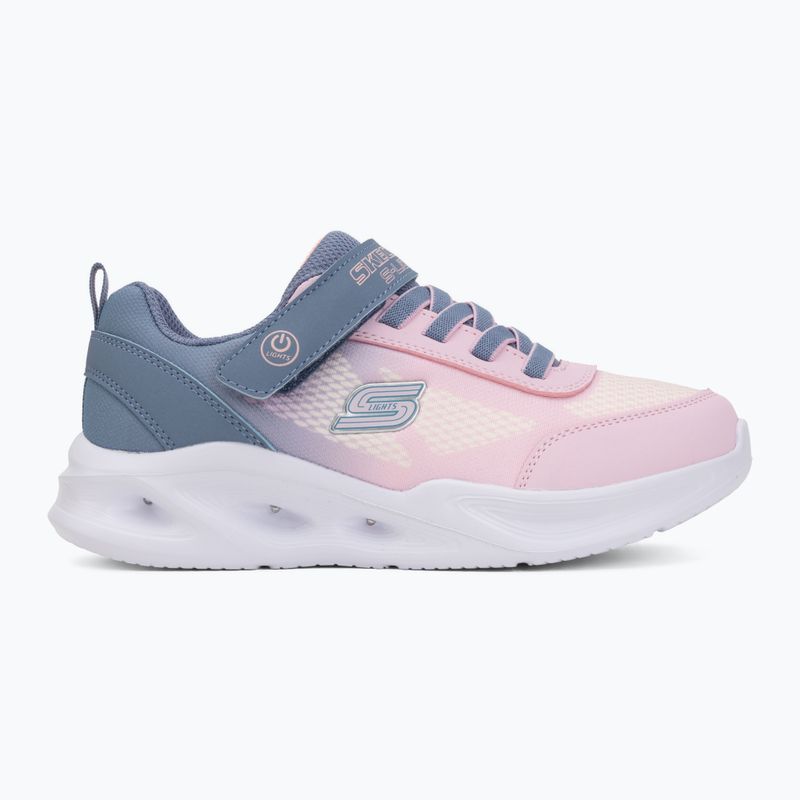 Vaikiški batai SKECHERS Sola Glow Ombre Deluxe gray 2
