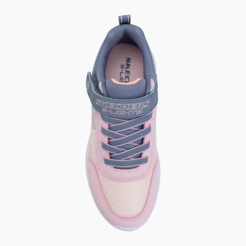 Vaikiški batai SKECHERS Sola Glow Ombre Deluxe gray 5