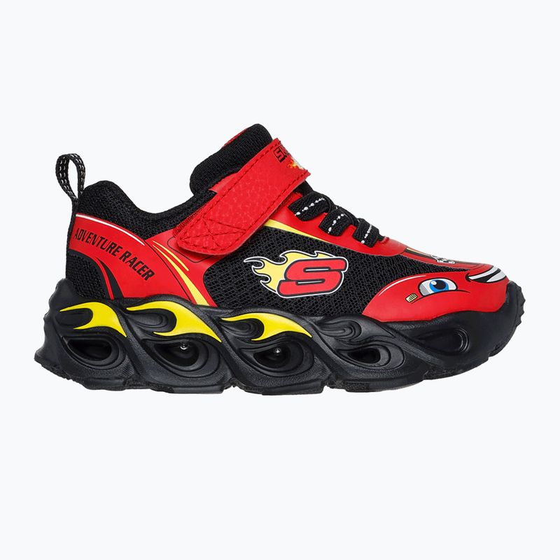 Vaikiški batai SKECHERS Skechers Thermo-Flash Wheel Buddies raudoni/juodi 10