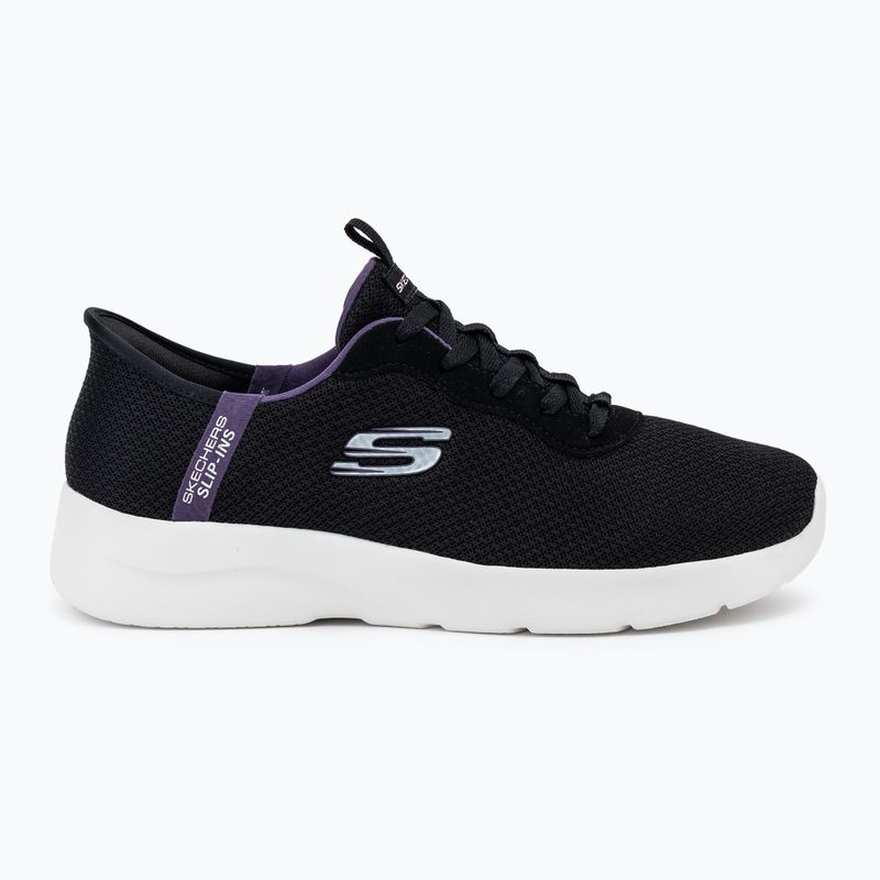 Moteriški batai SKECHERS Dynamight 2.0 Daily black/purple 2