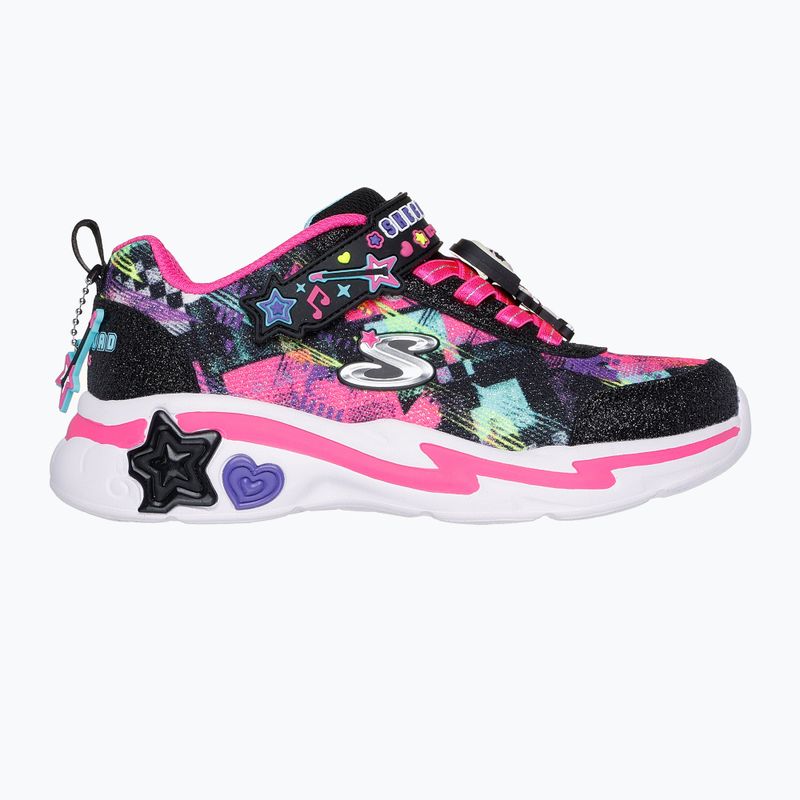 Vaikiški batai Skechers Snuggle Sneaks Skech Squad black/multi 8